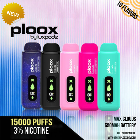Ploox X By Luxpodz 15K Disposable