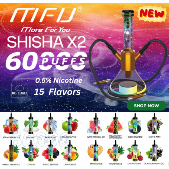MFU Shisha X2 60K Disposable