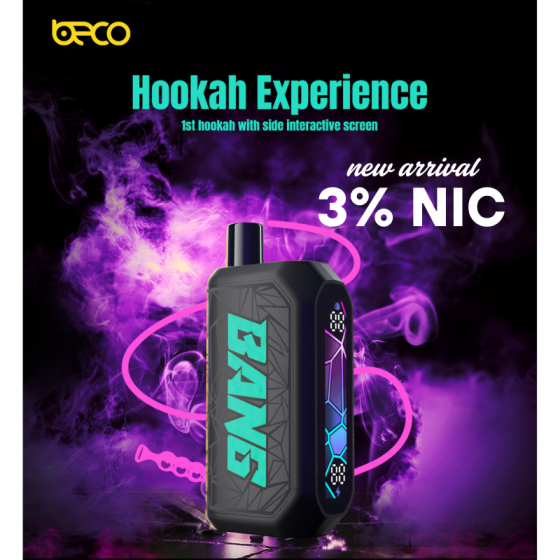 Beco 40000 Disposable Hookah 3%