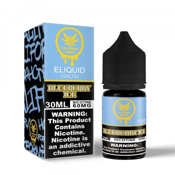 Blueberry Ice - California Honey Salt 30mL