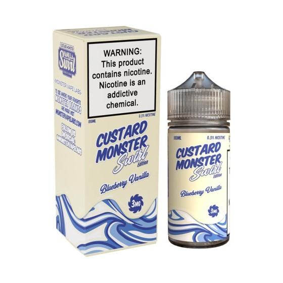 Blueberry Vanilla - Custard Monster Synthetic 100mL