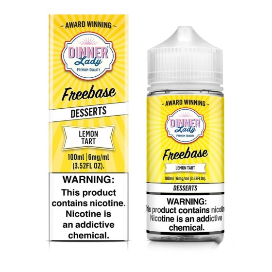 Lemon Tart - Dinner Lady Freebase 100mL