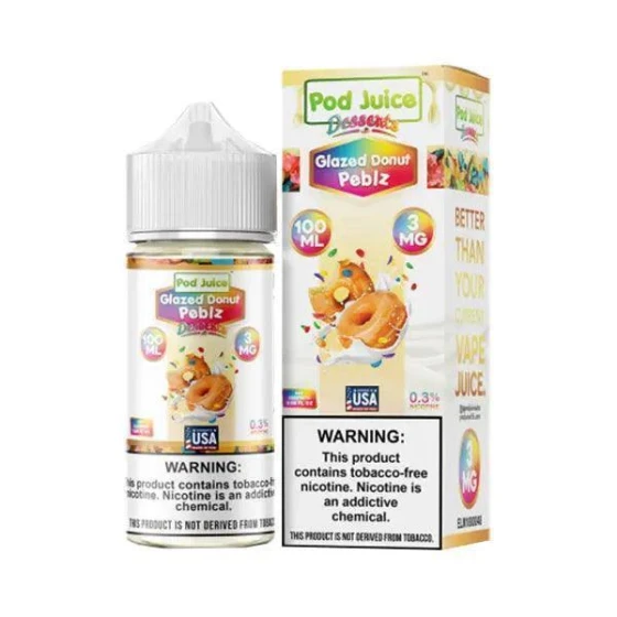 Glazed Donut Peblz - POD Juice 100mL
