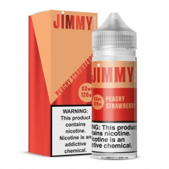 Peachy Strawberry - Jimmy The Juice Man 120mL