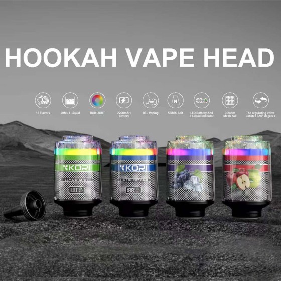 Kori 120K Disposable Hookah Vape Head