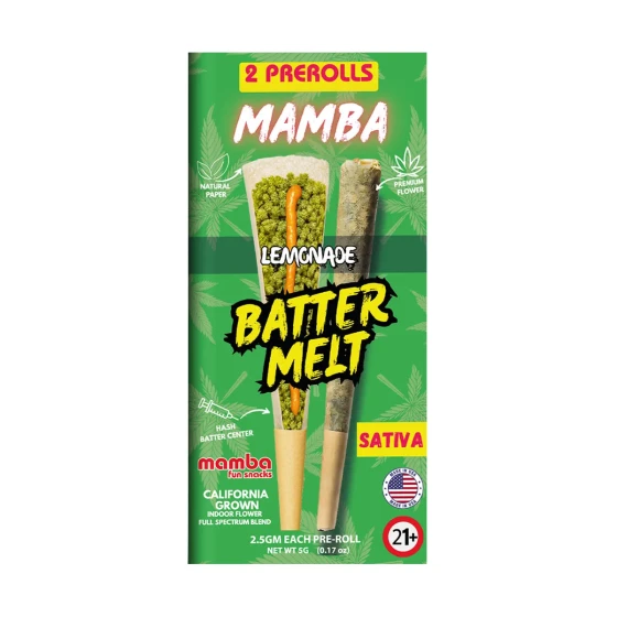 Mamba Batter Melt Full Spectrum Blend Pre Rolls Joints