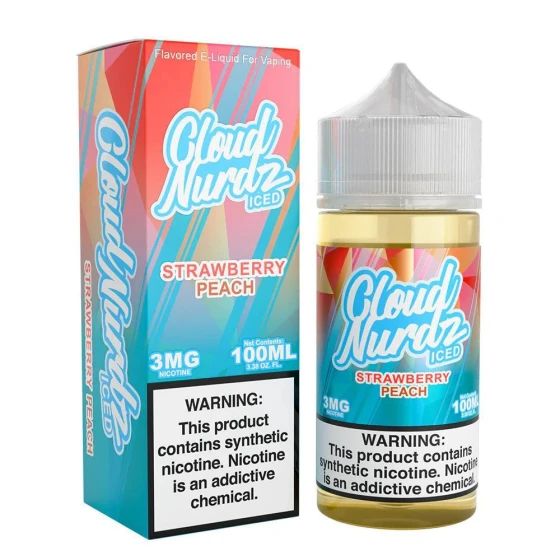 Strawberry Peach Ice - Cloud Nurdz TFN 100mL