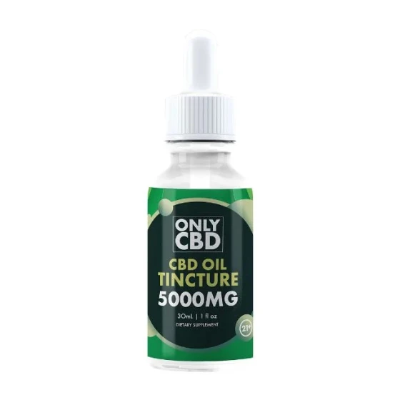 ONLY CBD Oil 5000mg Tinture Bottle