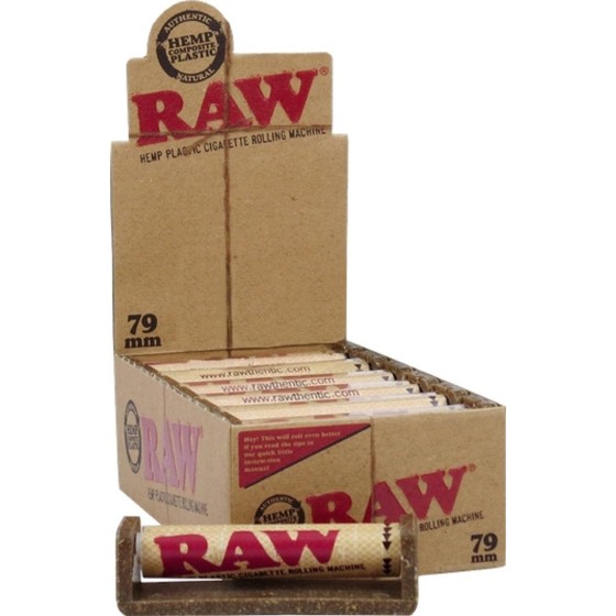 RAW Hemp Plastic Cigarette Rolling Machine - 79mm