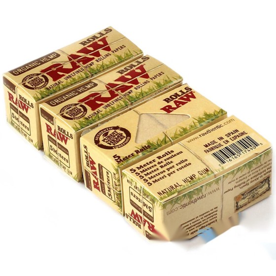 RAW Rolling Papers - 5 Meter Rolls