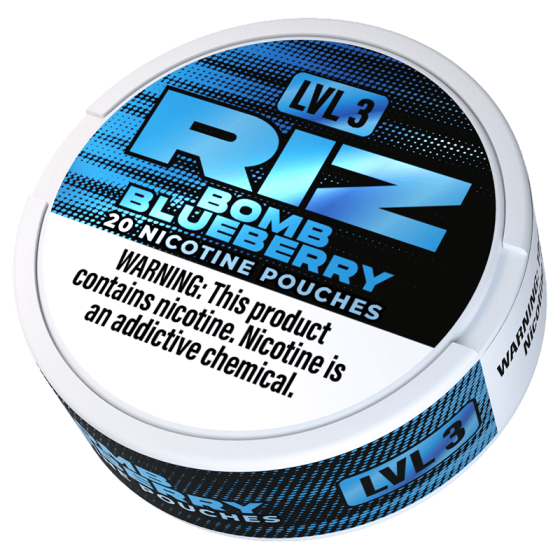 Bomb Blueberry - Riz Nicotine Pouches