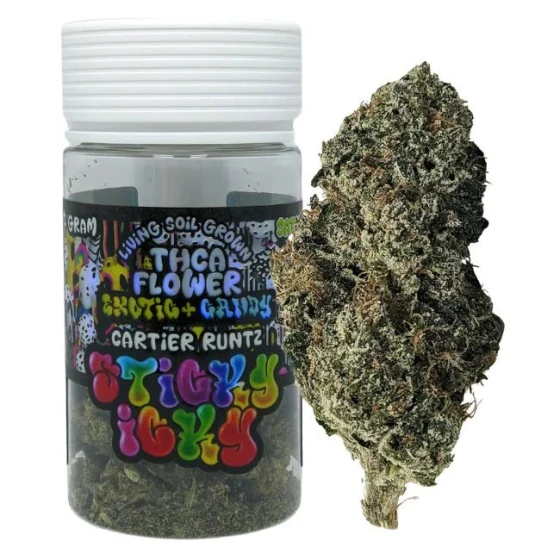 Sticky Icky THCA Flower Jar