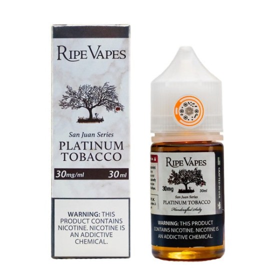 San Juan Platinum Tobacco - Ripe Vapes Salt 30mL
