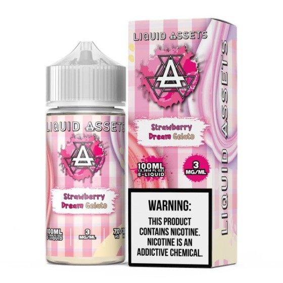 Strawberry Dream Gelato - Liquid Assets 100mL