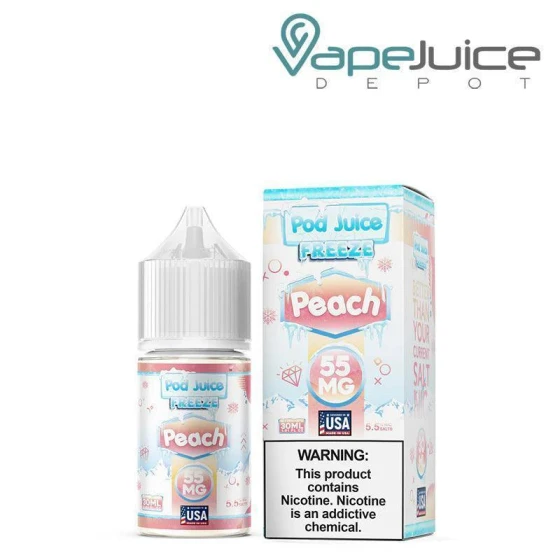 Peach Freeze - POD Juice Salt 30mL