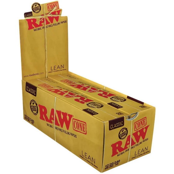 RAW Cone Rolling Papers - Lean 110mm