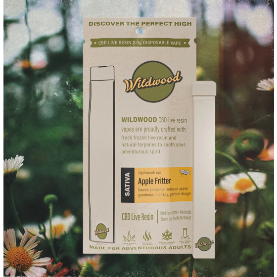 Woodstock Wildwood CBD Live Resin 2.0g Disposable